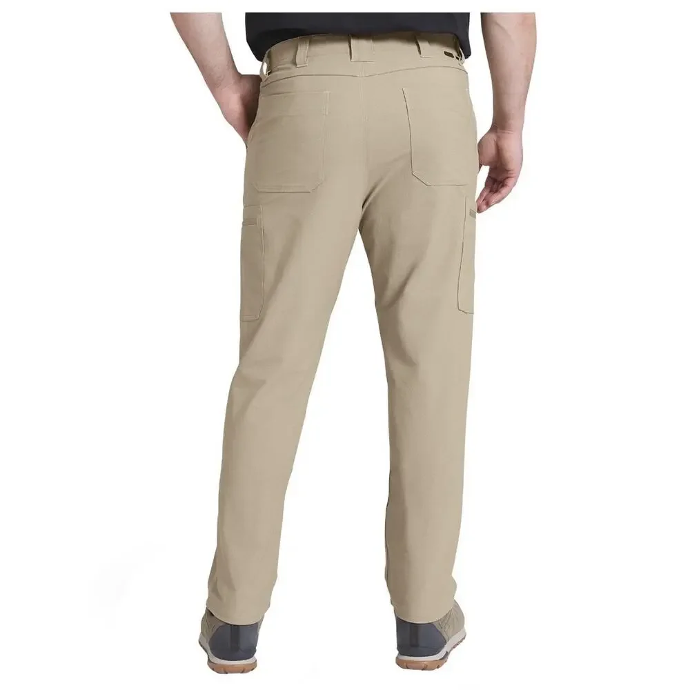 Wrangler Men's Performance Stretch Flex Waistband Cargo Pant Size 38X32 Tan NWT
